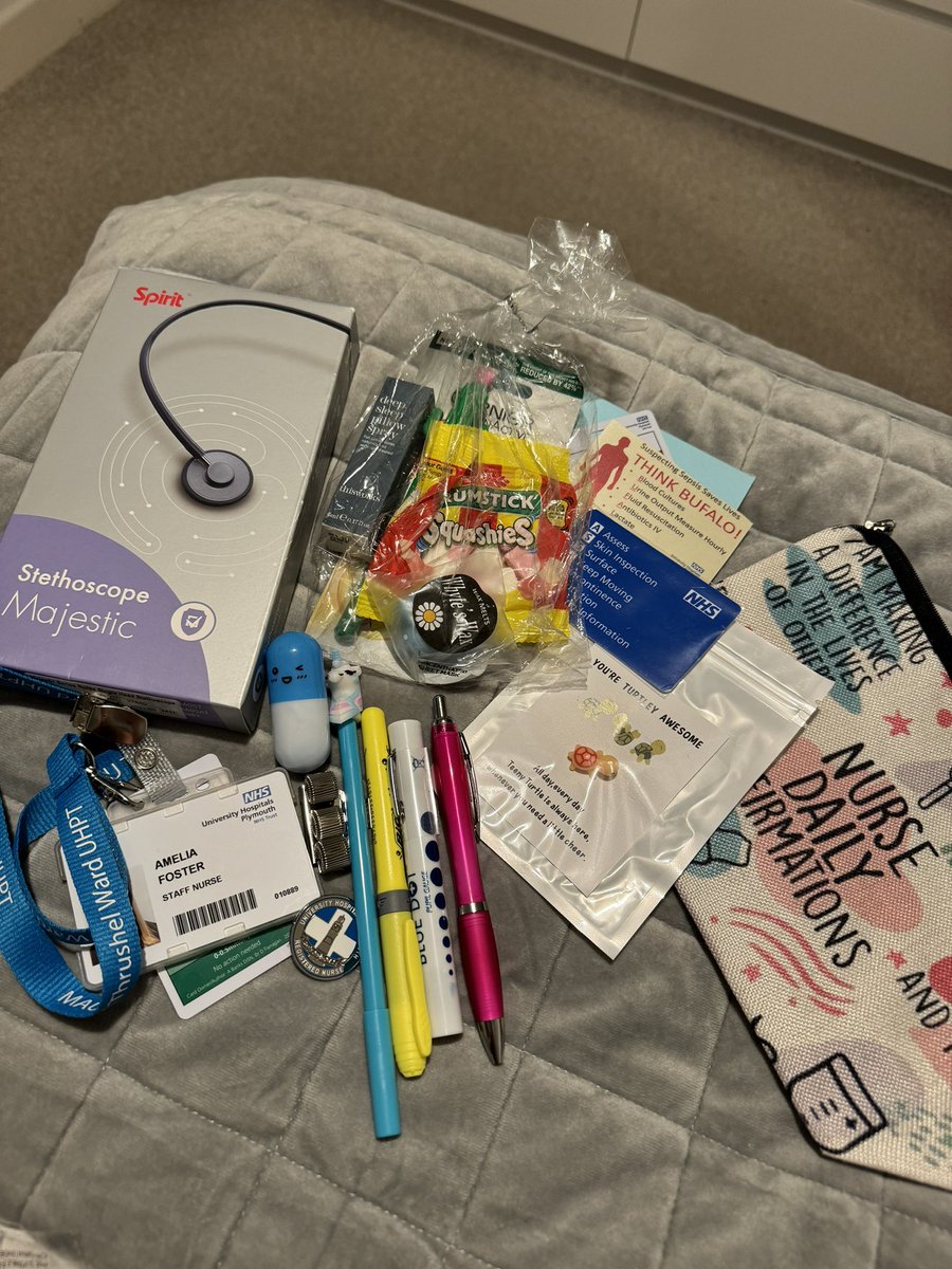 Millie Foster 🤍 (@punc21millie) on Twitter photo Had the best acute med 2 week induction with Kelly and Christina in preparation to start on <a href="/AMUThrushel/">AMU Thrushel</a> in a couple weeks. SO nervous for #NQN life but excited to get started with a fab team🤩 feeling grateful for the lush goodies and learning 💙👩🏼⚕️🩺 #PUNC21 #NHS #Nurse Had the best acute med 2 week induction with Kelly and Christina in preparation to start on <a href="/AMUThrushel/">AMU Thrushel</a> in a couple weeks. SO nervous for #NQN life but excited to get started with a fab team🤩 feeling grateful for the lush goodies and learning 💙👩🏼⚕️🩺 #PUNC21 #NHS #Nurse