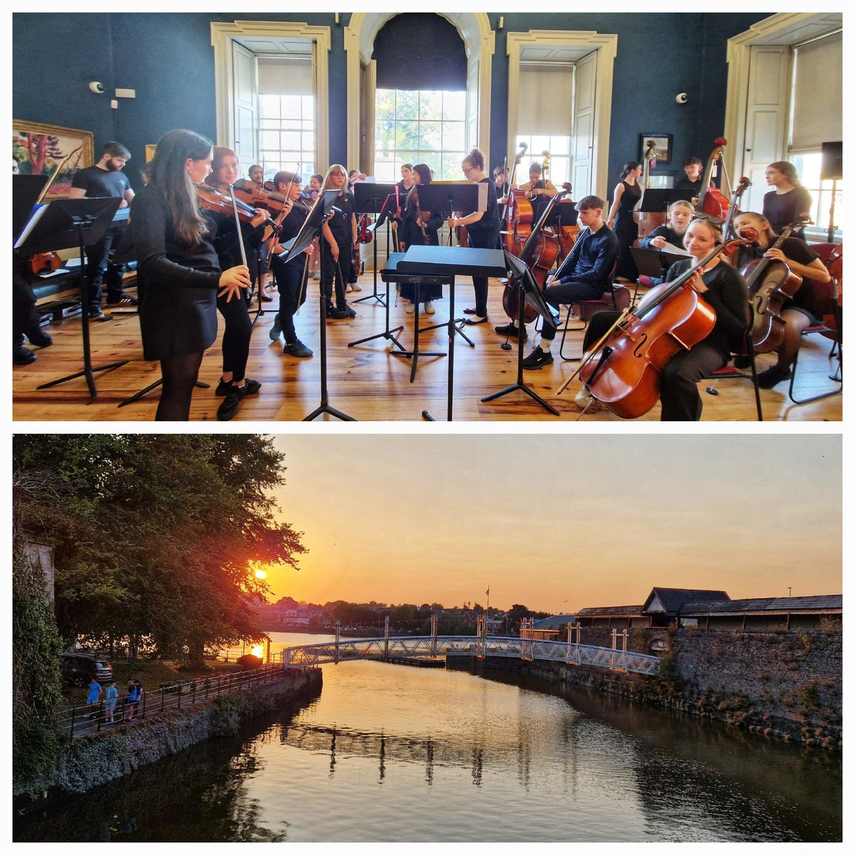 Dave_Griffin (@dave_griffin) on Twitter photo A beautiful night in #Limerick celebrating #CultureNight and a treat of a performance of 20th Century Show, Film & Jazz classics by the <a href="/ICOrchestra/">Irish Chamber Orchestra</a> Youth Orchestra in the #HuntMuseum #Bravo. #LateSummer <a href="/CharlEglington/">Charlotte Eglington</a> #LimerickandProud A beautiful night in #Limerick celebrating #CultureNight and a treat of a performance of 20th Century Show, Film & Jazz classics by the <a href="/ICOrchestra/">Irish Chamber Orchestra</a> Youth Orchestra in the #HuntMuseum #Bravo. #LateSummer <a href="/CharlEglington/">Charlotte Eglington</a> #LimerickandProud