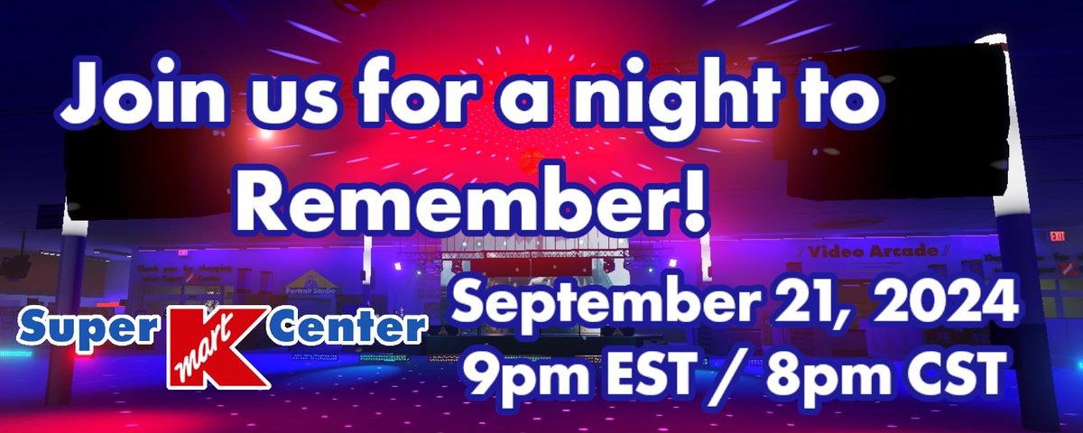 To celebrate Earth, Wind &amp; Fire day, we'll be throwing a party tomorrow night! Join us for a night to remember!

discord.gg/kmart?event=12…