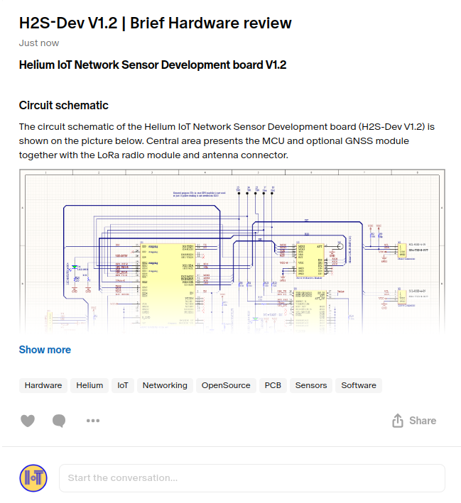 sivanovbg's tweet photo. Did you noticed the Helium IoT Network Sensor Development board V1.2 brief hardware review?

https://t.co/40pi82EmEc

🦉Details are coming soon! Stay tuned! https://t.co/l313aKms66