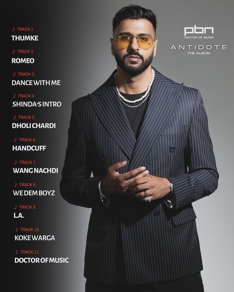 <a href="/pbn/">PBN</a> is dropping his new album, Antidote in just one week
11 tracks that'll take you on a musical journey from Bhangra to R&amp;B,Folk to Hip Hop &amp; even some Panjabi Pop &amp;  UK Garage. #NewMusicAlert 

#pbn #antidote #punjabimusic #simplybhangra #simplybhangranews