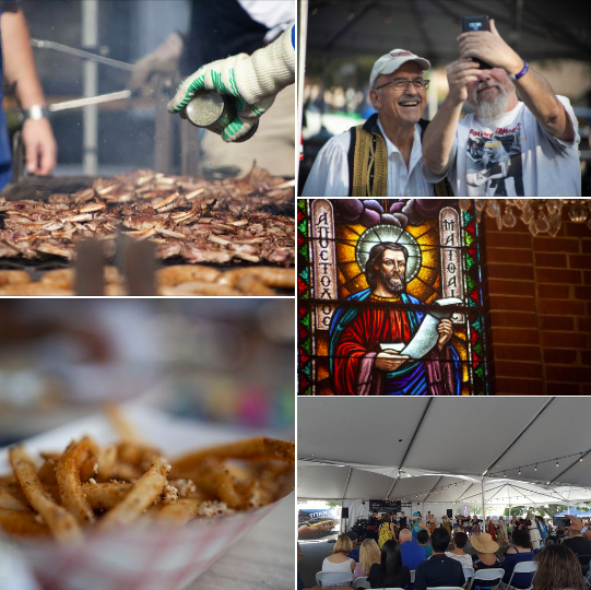 FresnoGreekFest's tweet photo. 🎉 TODAY is the DAY! 🎉
The Fresno Greek Fest is officially here! Join us at St. George Greek Orthodox Church starting TODAY for an unforgettable weekend of food, music, and fun! 🇬🇷✨
🗓️ Event Schedule
Friday, September 20th: 4 PM – 10 PM

#FresnoGreekFest #OPA #GreekFood https://t.co/sBkh8O6FaA