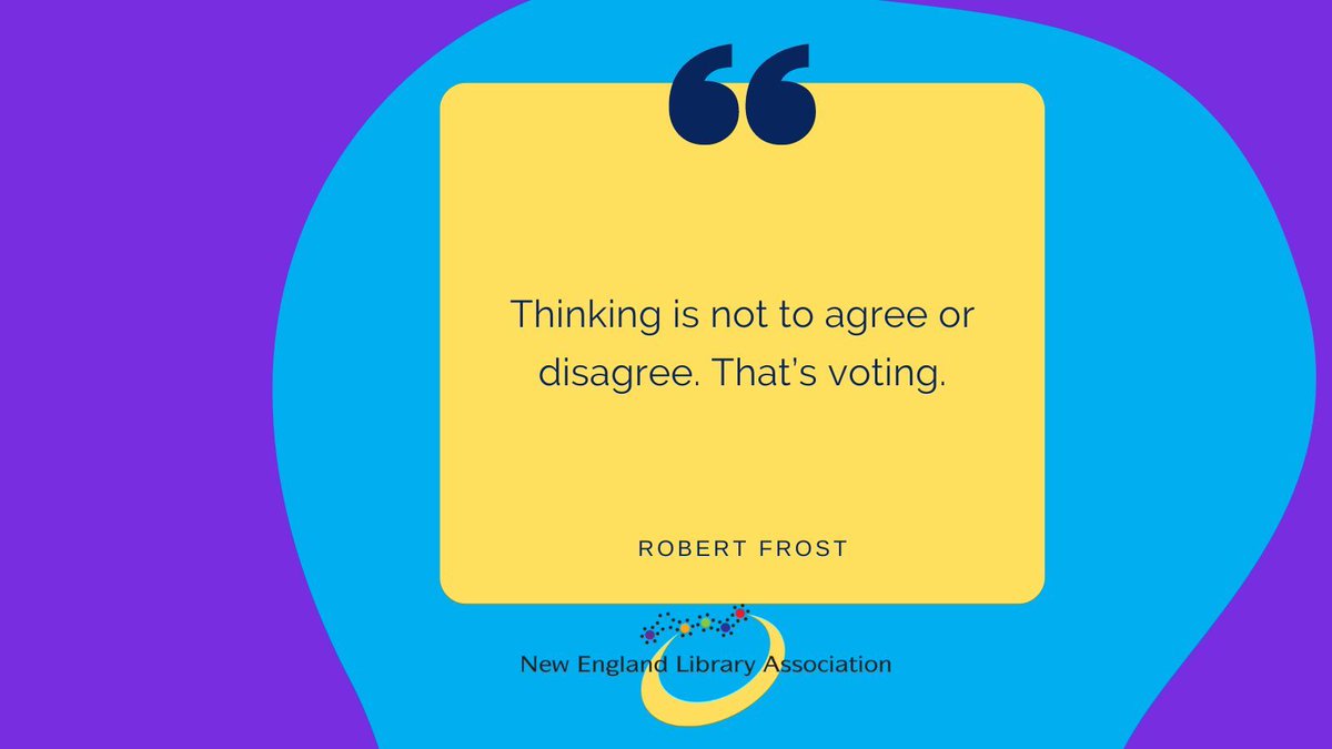 Quote of the week #quoteoftheweek Don't forget to register to vote if haven't already, this quote is a good reminder! #NELA #newenglandlibraryassociation #libraries #librariesforall #voting