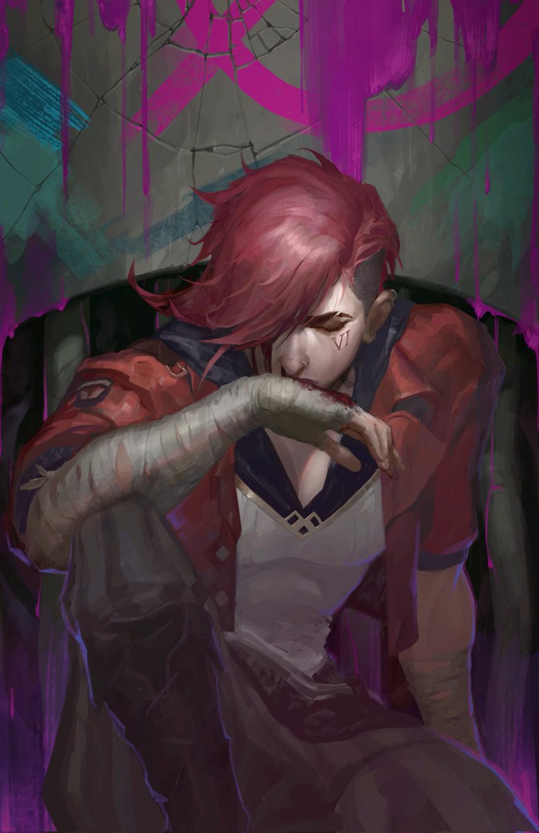 eyyojimbo's tweet photo. Throwback to these paintings I did a couple years ago

#arcane https://t.co/e9Awtx7NEj