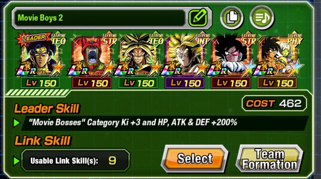 LemonadeBraids's tweet photo. here's mine :P #DokkanBestExtremeTeam https://t.co/W7ySZORR1W