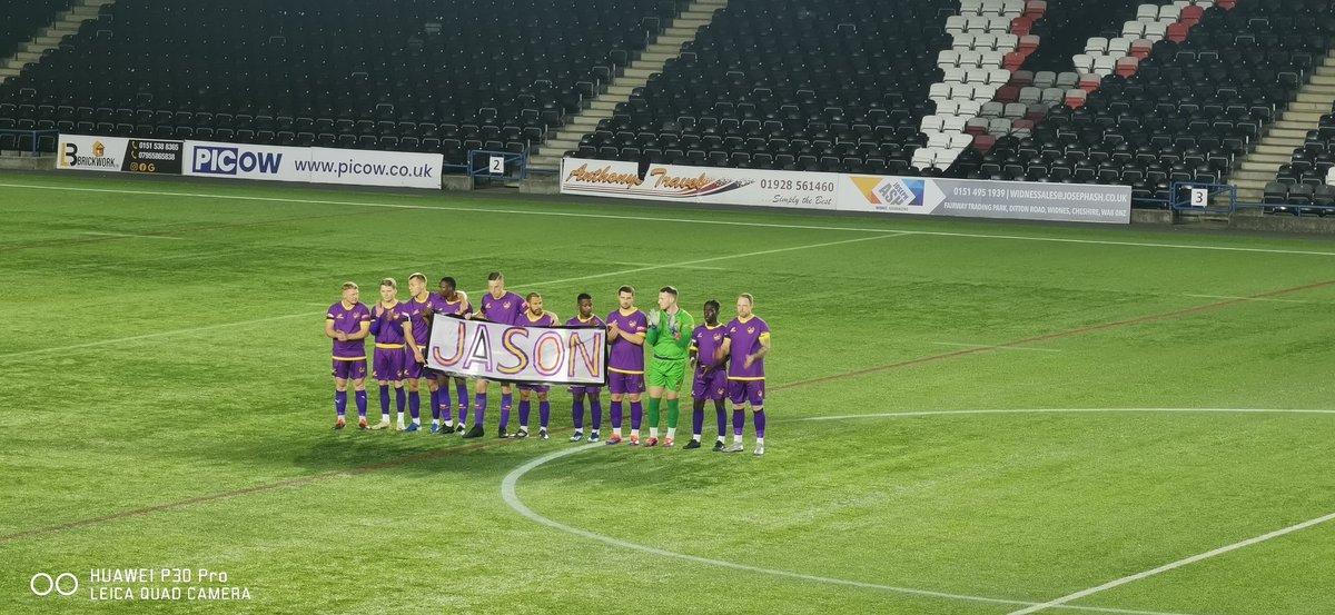 Josh McCluskey (@joshmccluskey8) on Twitter photo Emotional tribute and minute applause (<a href="/CityofLpoolFC/">City of Liverpool FC</a>) tonight in rememberance of the late, great, merseyside non league legend - Jason Morland.
'There's only one Jason Morland' rings around the stadium before kick off
Well done to everyone involved <a href="/purpsmatchday/">Purps Matchday</a> π Emotional tribute and minute applause (<a href="/CityofLpoolFC/">City of Liverpool FC</a>) tonight in rememberance of the late, great, merseyside non league legend - Jason Morland.
'There's only one Jason Morland' rings around the stadium before kick off
Well done to everyone involved <a href="/purpsmatchday/">Purps Matchday</a> π