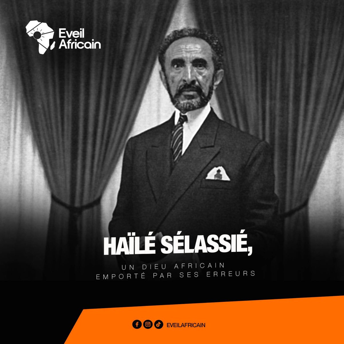 Haïlé Sélassié, le dieu africain emporté par son refus de réformes

De son vrai nom Tafari Makonnen, Haïlé Sélassié était l’empereur d’Éthiopie, mais pas que. Couronné « Negusa Negast » (Roi des rois) en 1930 à Addis Abeba, il était considéré par sa population comme un élu de