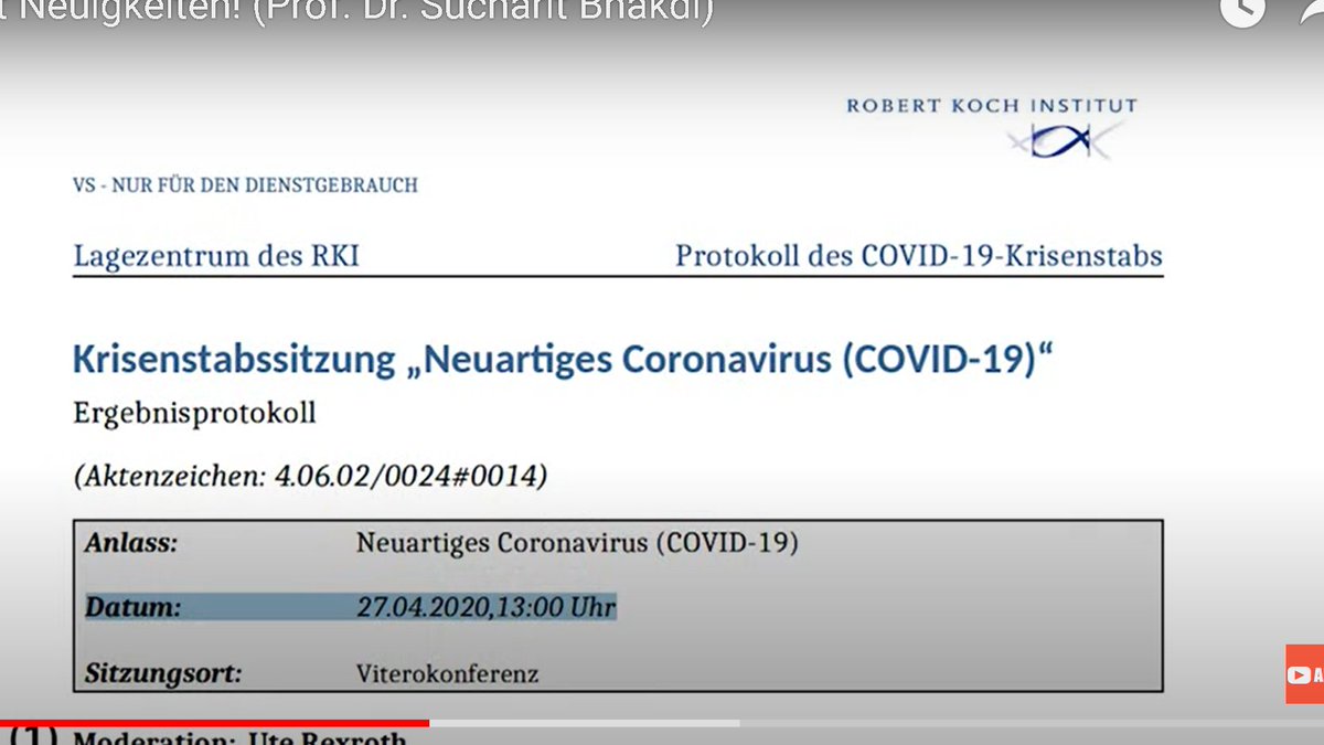 JeroenPols's tweet photo. Bombshell RKI-files

Duitse RIVM wist al op 26 april 2020 - acht maanden voor de marktlicentie van het EMA- dat meerdere "vaccins" toegelaten zouden worden met spoedprocedure. 

Voordat enig onderzoeksresultaat beschikbaar was. 

"Relevante testgegevens worden post-marketing verzameld." Men had dus geen gegevens over effectiviteit of veiligheid. 

Dit document bewijst wat we al wisten: het is het grootste  illegale medische experiment op de bevolking uit de geschiedenis, een ernstige schending van de Neurenbergcode en strafbaar gesteld als misdaad tegen de mensheid.    

Mensen met vaccinatieschade kunnen hiermee onweerlegbaar bewijzen dat zij slachtoffer zijn van roekeloos medisch handelen.

#RKIFiles #misdaadtegendemensheid