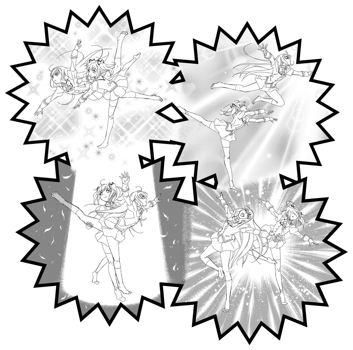 いくよほむらちゃんっ! 終わらせるね…ウェッヒヒヒヒwwwバッ バッ バッ バッ デイヤァーッ!  アブトマトさんのジョジョネタに触発されて… 私はこっちが浮かびました