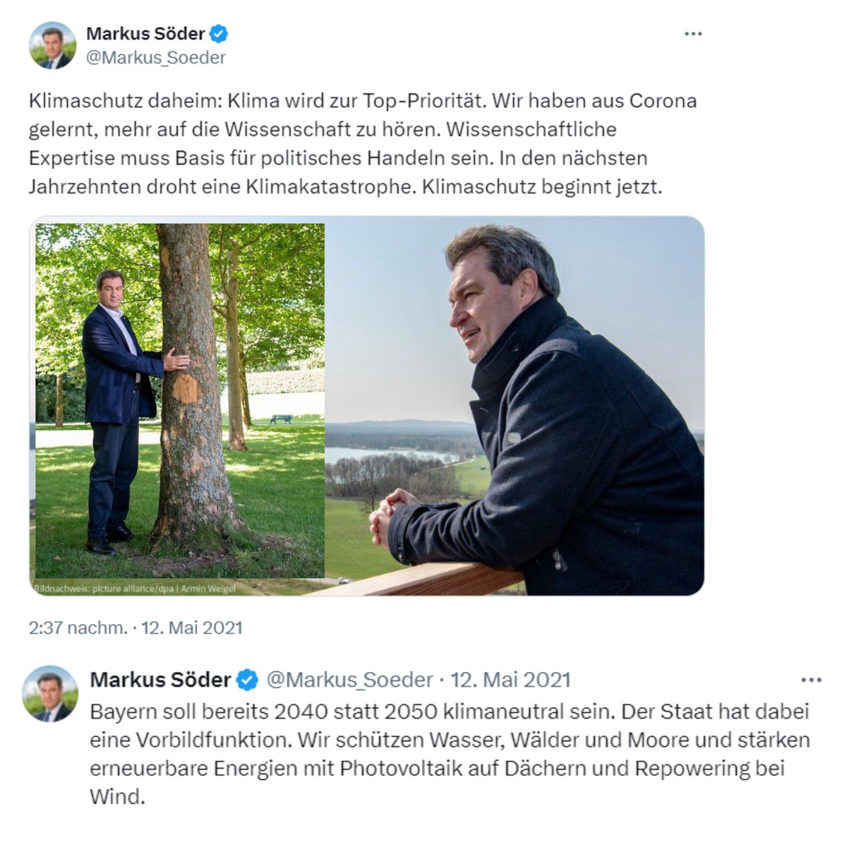 djpr's tweet image. Söder vor 3 Jahren. Einfach mal kurz wirken lassen.