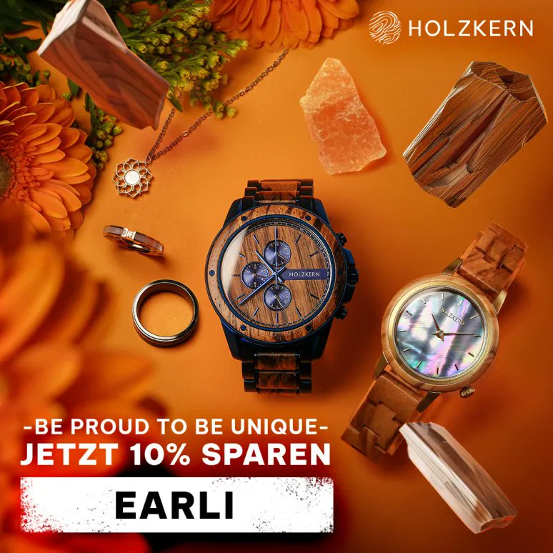 Peoples! Aktuell bekommt ihr noch 10% Rabatt auf eure Bestellung bei <a href="/Holzkernwatches/">Holzkern</a> mit meinem Code "EARLI".
Bei Holzkern bekommt ihr so unendlich schicken Schmuck! Ob Uhren, Halsketten bis hin zu Handtaschen - Alles mit einen teil Natur!
holzkern.com/earliboy
#Werbung