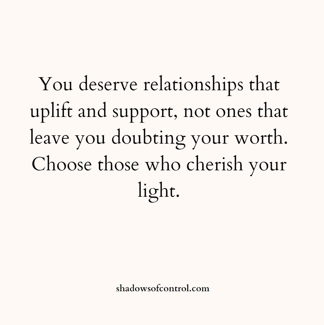 shadows_control's tweet image. Your worth should never be defined by those who tear you down. Choose relationships that honor your light, value your voice, and lift you up as you heal and reclaim your power.

#HealingJourney #SelfWorth #YouDeserveBetter #CoerciveControl