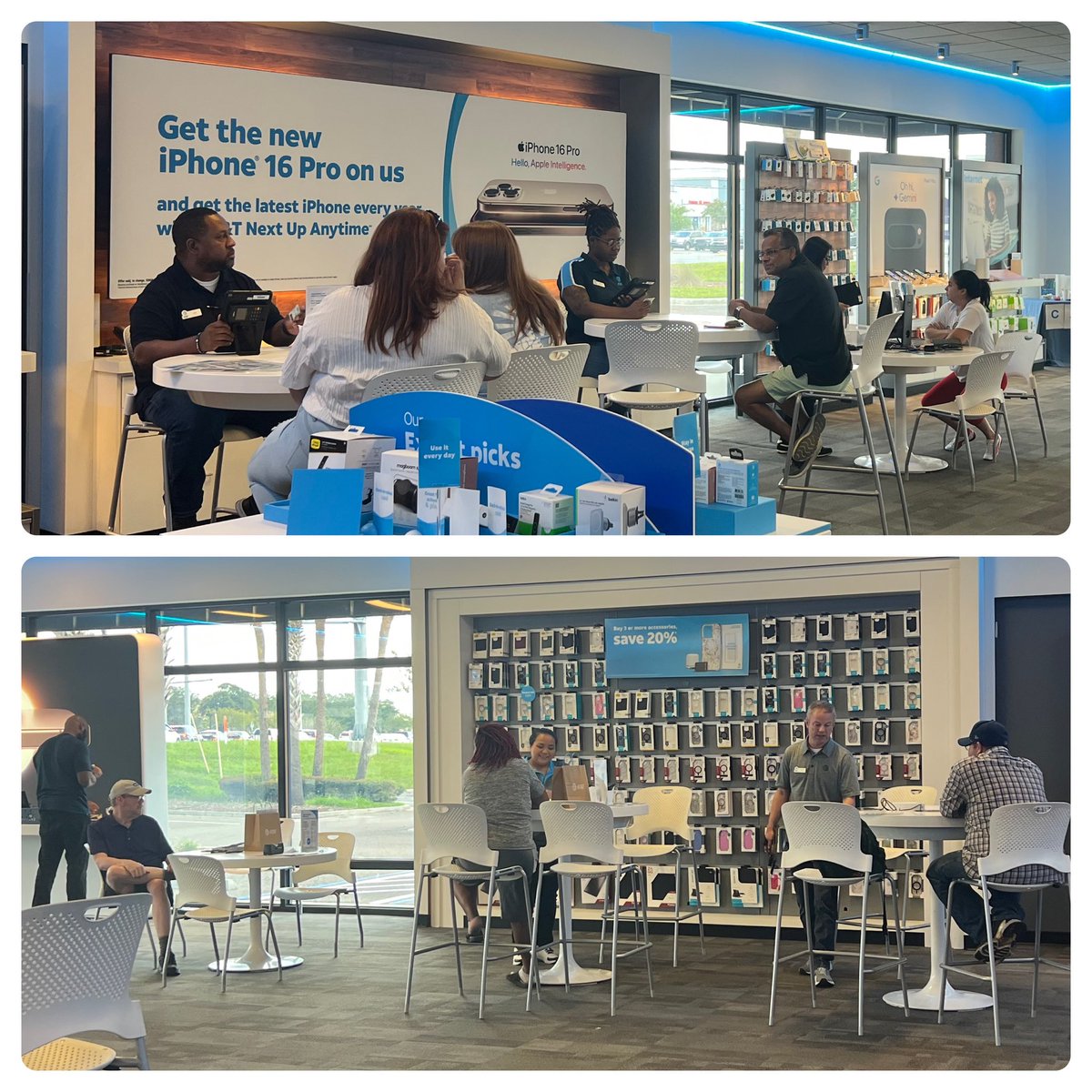 RosaMOR2014's tweet photo. Happy 2024 iPhone Launch day!!!! Spent some time with the Regency Elite team and Money Mandarin. #OneFLA #LifeAtATT #ItsAFloridaThing https://t.co/4GhyXfCK4x