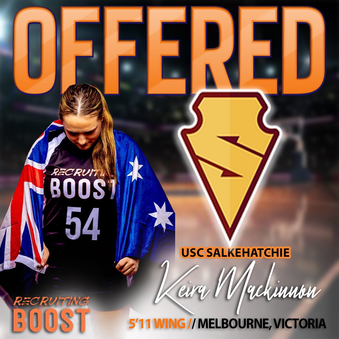 2025 5’11 F <a href="/keira_mackinnon/">Keira  Mackinnon</a> has been OFFERED by D1JC USC Salk! 

Congratulations! 🎉🎈🎊

#RecruitingBoost