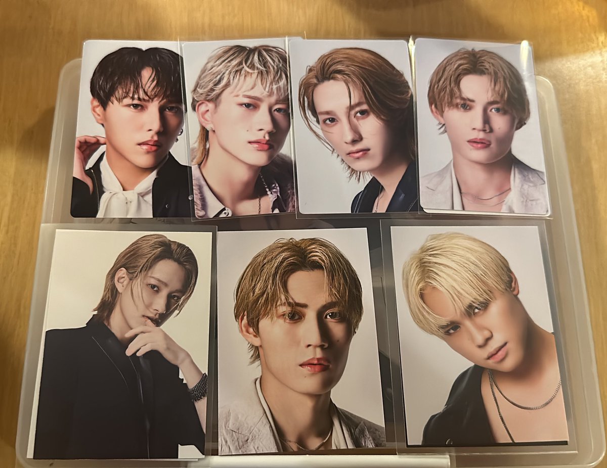 BUDDiiS UtopiiA 特典 トレカ

譲 タワレコ1 SHOW
タワレコ2 MORRIE KEVIN YUMA TAKUYA
HMV スペシャル YUMA
HMV TAKUYA

求SEIYA＞買取(ご提示ください)
MORRIEはSEIYAとの交換のみ

郵送可
お気軽にリプまたはDMお待ちしております☺︎

#BUDDiiS #BUDDiiS交換 #BUDDiiS譲 #BUDDiiS求