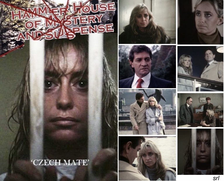 SaveRedlandLibr's tweet photo. 9:10pm TODAY on @TalkingPicsTV
From 1984, Ep 10 (of 13) of #Horror #Mystery 📺 “Hammer House of Mystery and Suspense” - “Czech Mate” directed by #JohnHough & written by #JeremyBurnham
🌟#SusanGeorge #PatrickMower #RichardHeffer #PeterVaughan #StefanGryff #PamStClement https://t.co/sUat7VY8JL