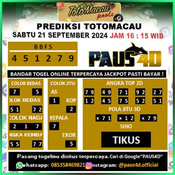 prediksi macau