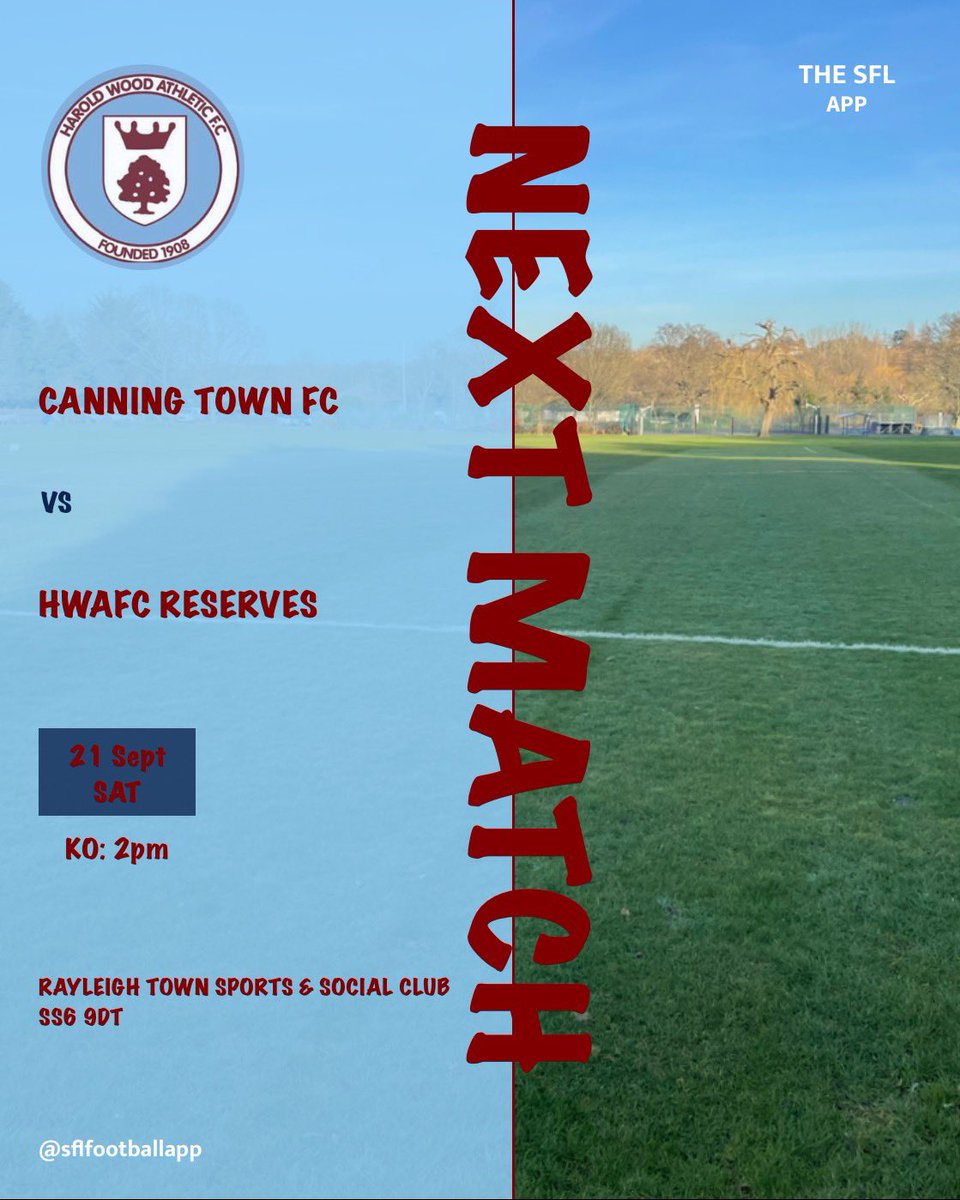 We make a trip up the A12 for our young side to play <a href="/Canning_town_fc/">Canning_town_fc</a> tomorrow in the <a href="/eofl/">eofl</a> Div 1. #UTW 🪵