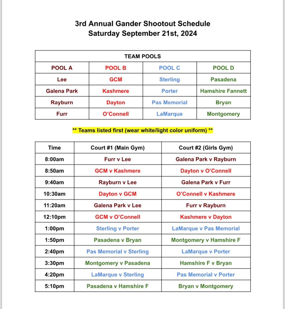 Come out and support Baytown Lee HS
