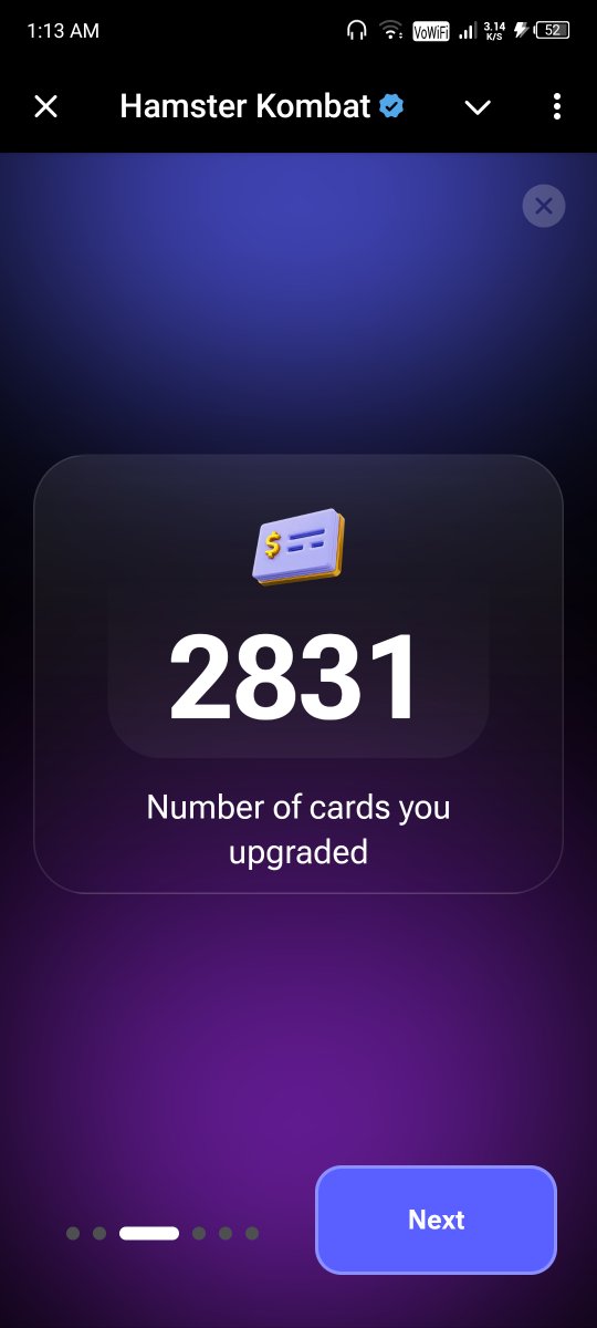 092Ayush's tweet photo. @hamster_kombat @hamster_kombat, i played this game last 4 months, i played and updated cards daily 5-6 hours. 
You flagged me cheating and banned me.
Tell us 2831 cards update. 8.2 million pph, 4 months play. It is good to scam your players by banning us. https://t.co/1SvguDdbXF