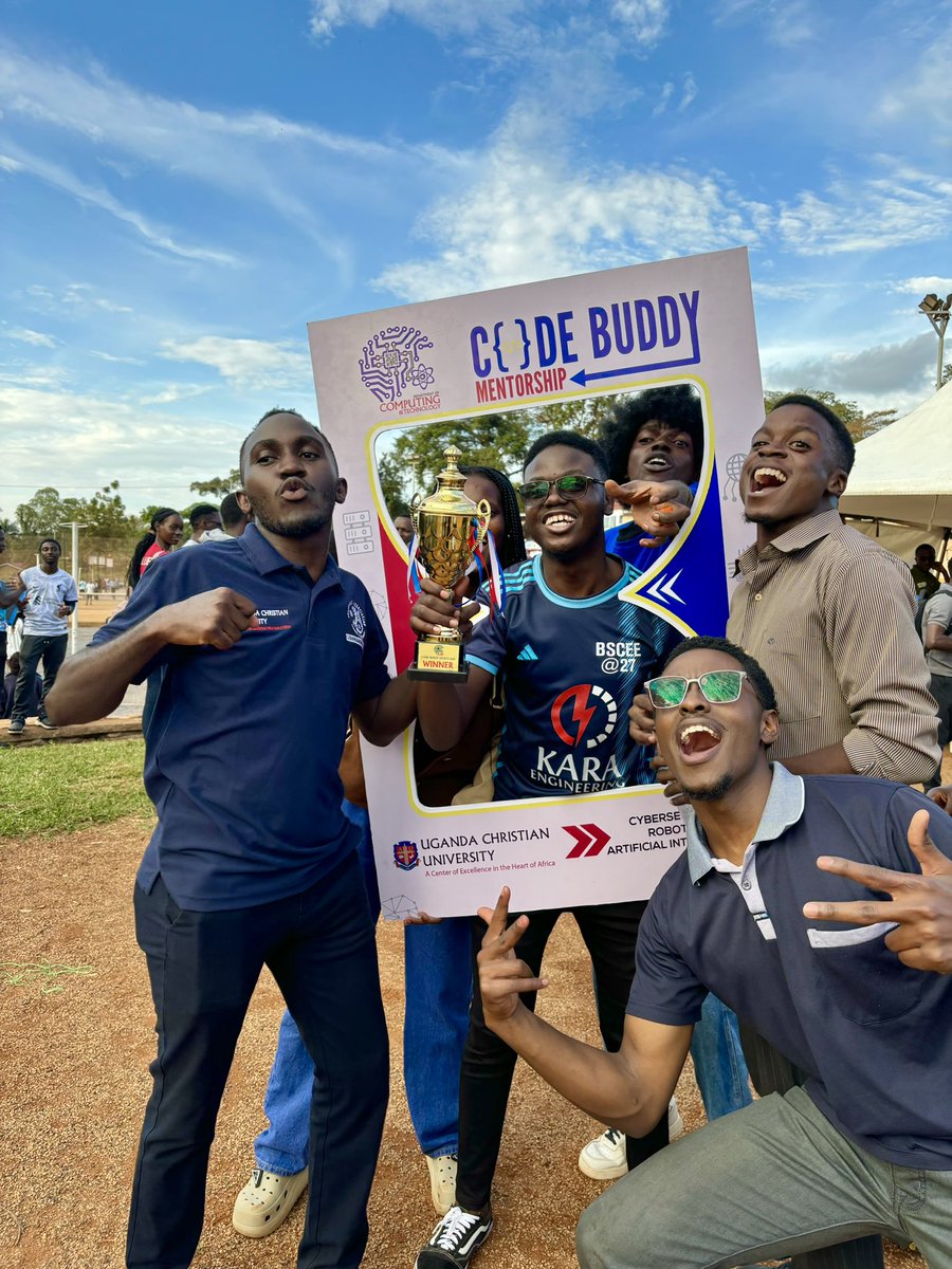 UCUniversity's tweet image. Earlier today, the @ucu_ComputEng #Codebuddy mentorship programme launch was graced by Assoc. Prof. @napakol, the UCU Director of Academic Affairs.👏