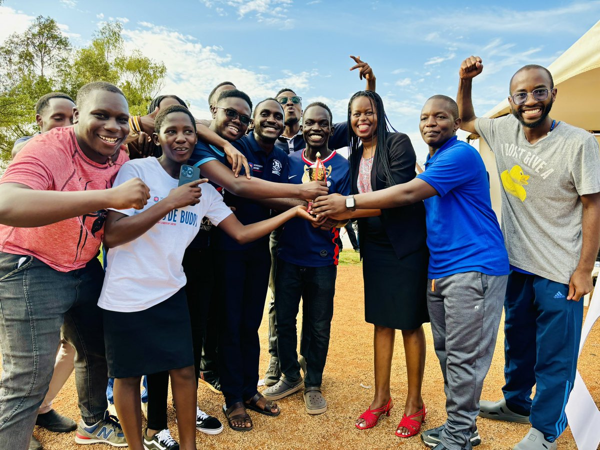 UCUniversity's tweet image. Earlier today, the @ucu_ComputEng #Codebuddy mentorship programme launch was graced by Assoc. Prof. @napakol, the UCU Director of Academic Affairs.👏