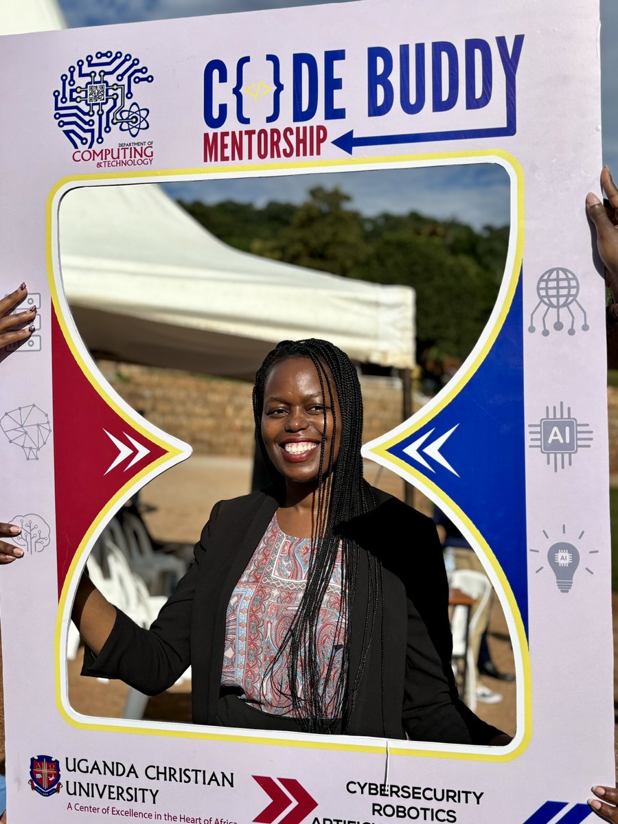 UCUniversity's tweet image. Earlier today, the @ucu_ComputEng #Codebuddy mentorship programme launch was graced by Assoc. Prof. @napakol, the UCU Director of Academic Affairs.👏