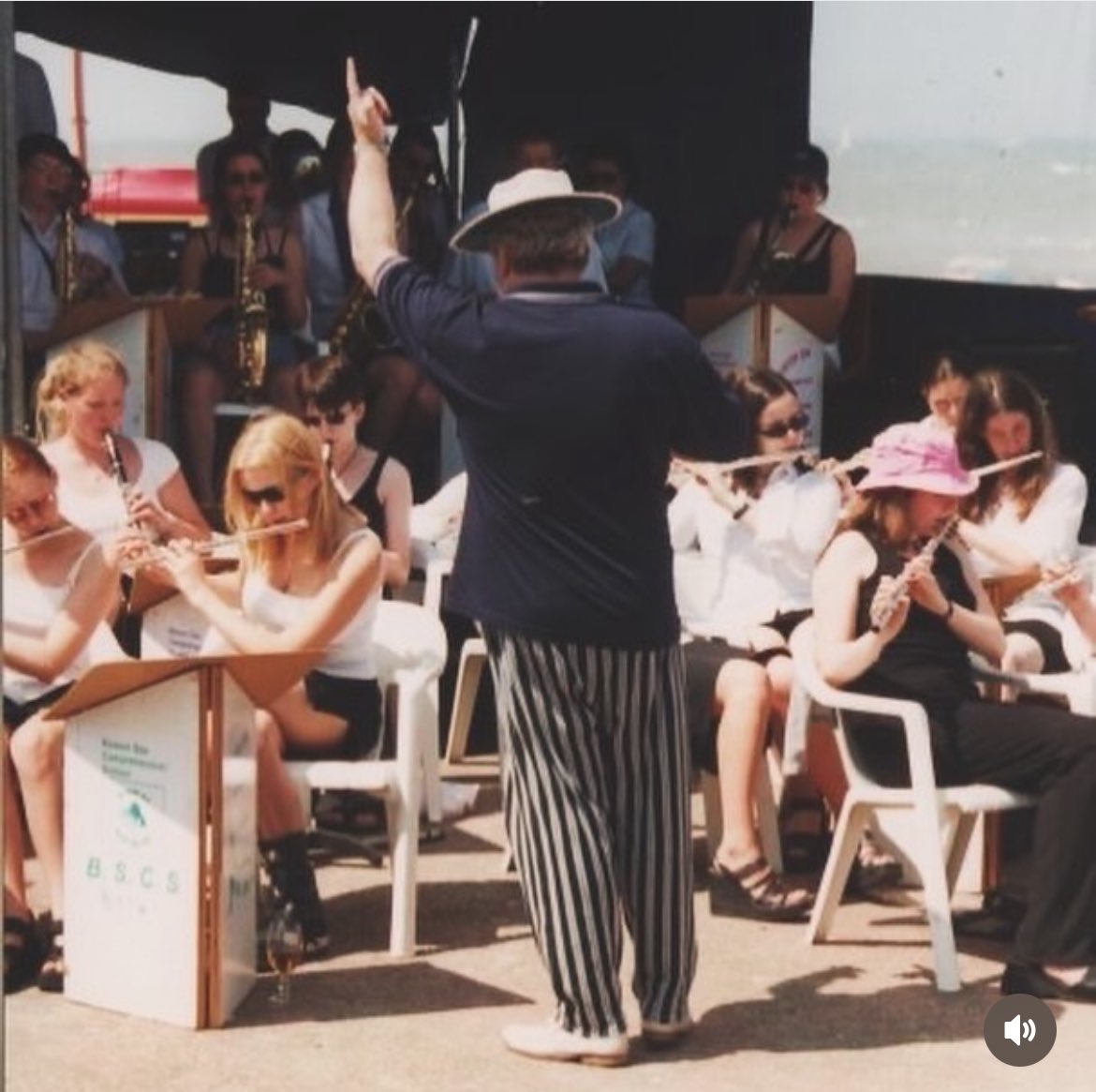 heathermarsden's tweet photo. My first livestream funeral today. Said goodbye to this actual legend. Teacher, mentor, cheerleader, fashion icon. Thank you for everything Mr Redding

(How perfect for a prolific conductor, composer, arranger and musician is the poem that was read at the service?) https://t.co/SlDSzPr9I1