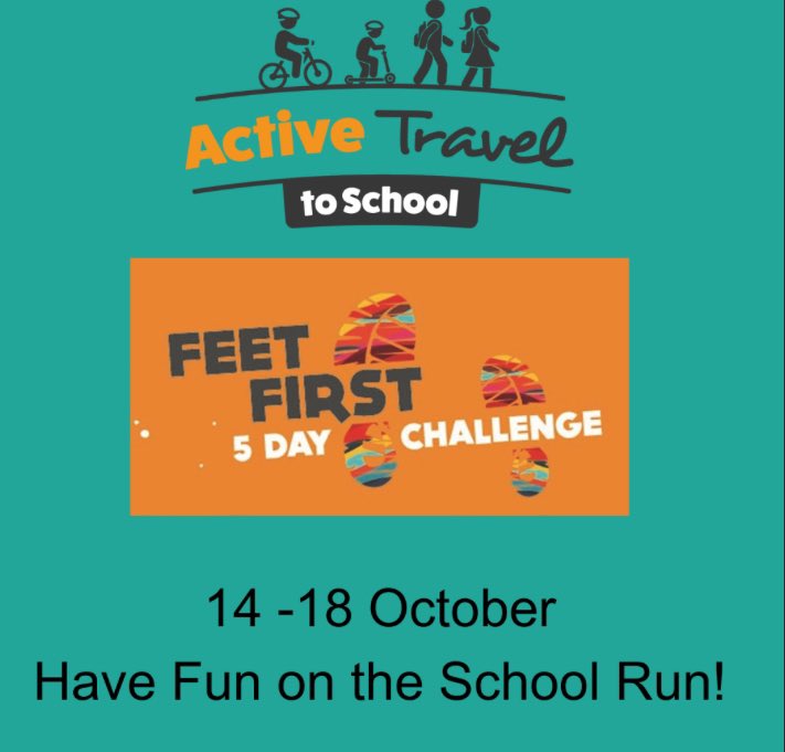 Lanercost is excited to support the <a href="/ActiveCumbria/">Active Cumbria</a> Feet First Challenge. From 14 – 18 October 2024, we encourage our school community to walk, wheel or scoot to school. Use the hashtag #FeetFirstChallenge and share a photo to encourage your friends to take part too!