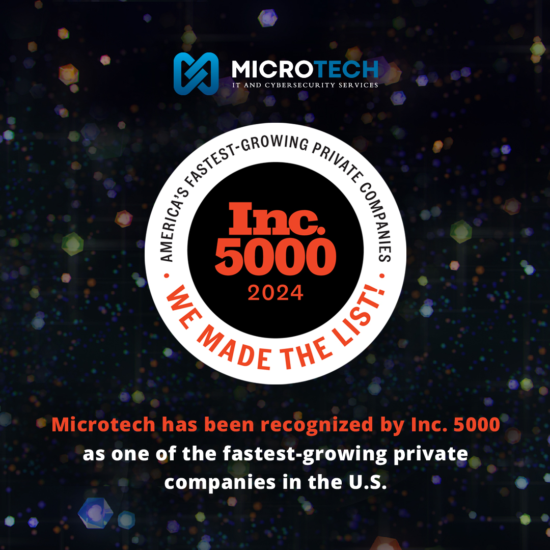 MicrotechFLL's tweet image. Microtech just made the Inc. 5000 list! 📷
Now, we’re thinking about how to celebrate... What do you think we should do to celebrate this achievement? Drop your suggestions below! 
#microtech #inc5000 #managedit #cybersecurity