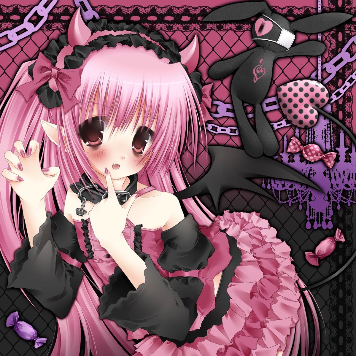 frilldevil's tweet photo. ｡ﾟﾟ･｡･ﾟﾟ｡ 
ﾟ。 mischievous candy labyrinth Ψ(σ̴̶̷̤ . σ̴̶̷̤ˋ )↝
　ﾟ･｡･ﾟ https://t.co/w56AkFYDsA