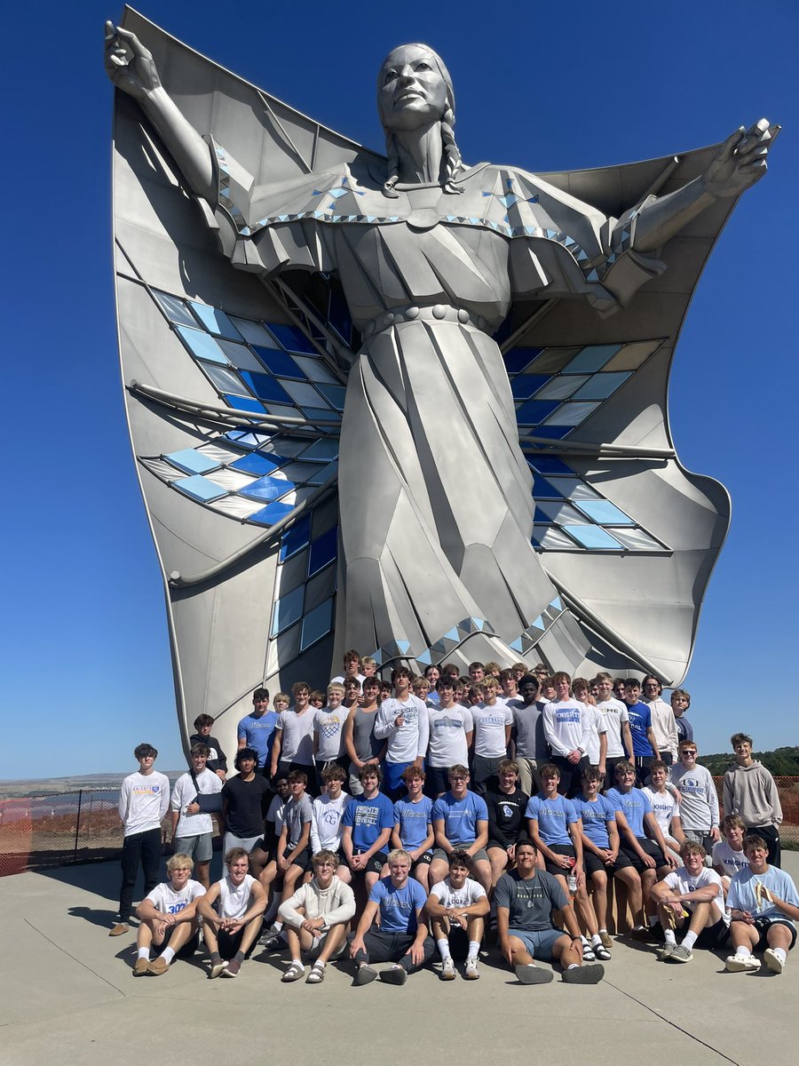 Game time is 7 pm Mountain time.  Knights Football looking forward to a great game vs Rapid City Central