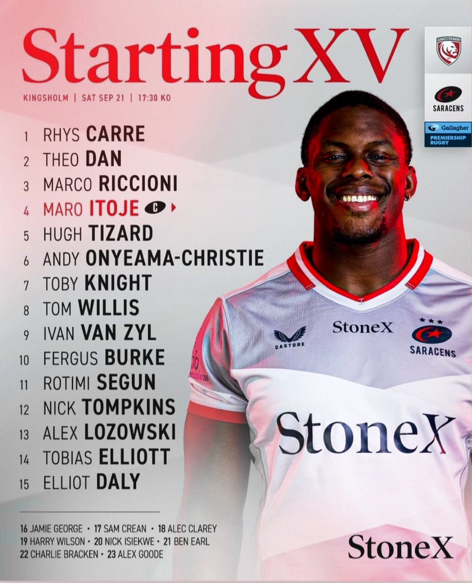 #RugbySaracens tweet media