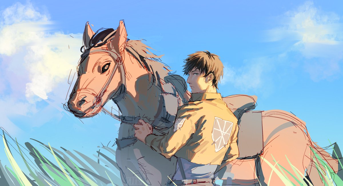 ZMlskr's tweet photo. 冷饭专业户(高兴地炒了起来)
＃BertoltHoover #aot https://t.co/7Q0AIHZa8N
