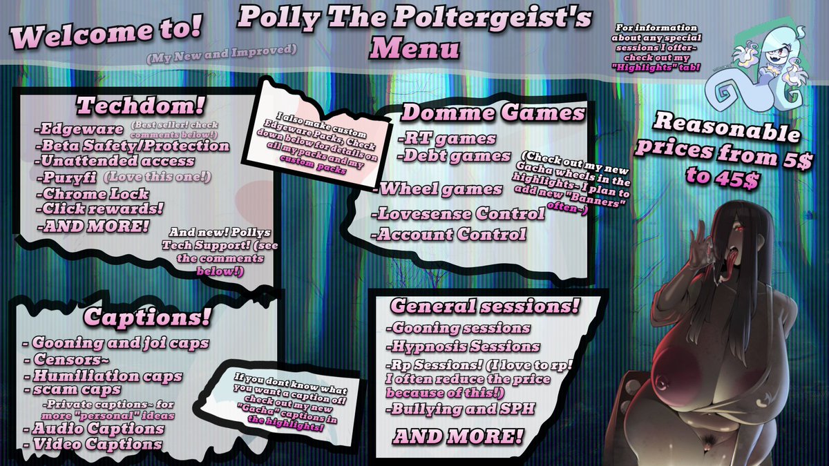 Polly Geist, (Spectral Sadist) tweet media