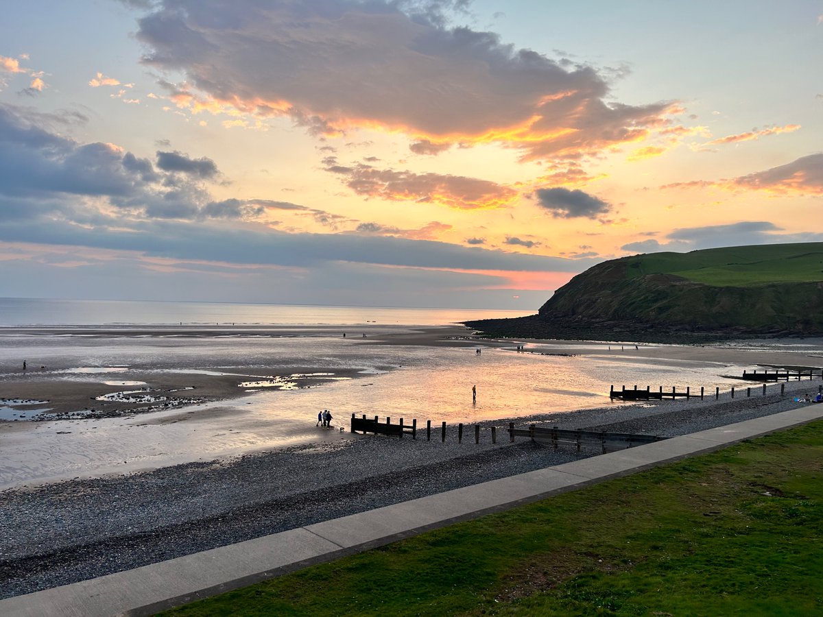 I’m in a place called St Bees. It’s very nice