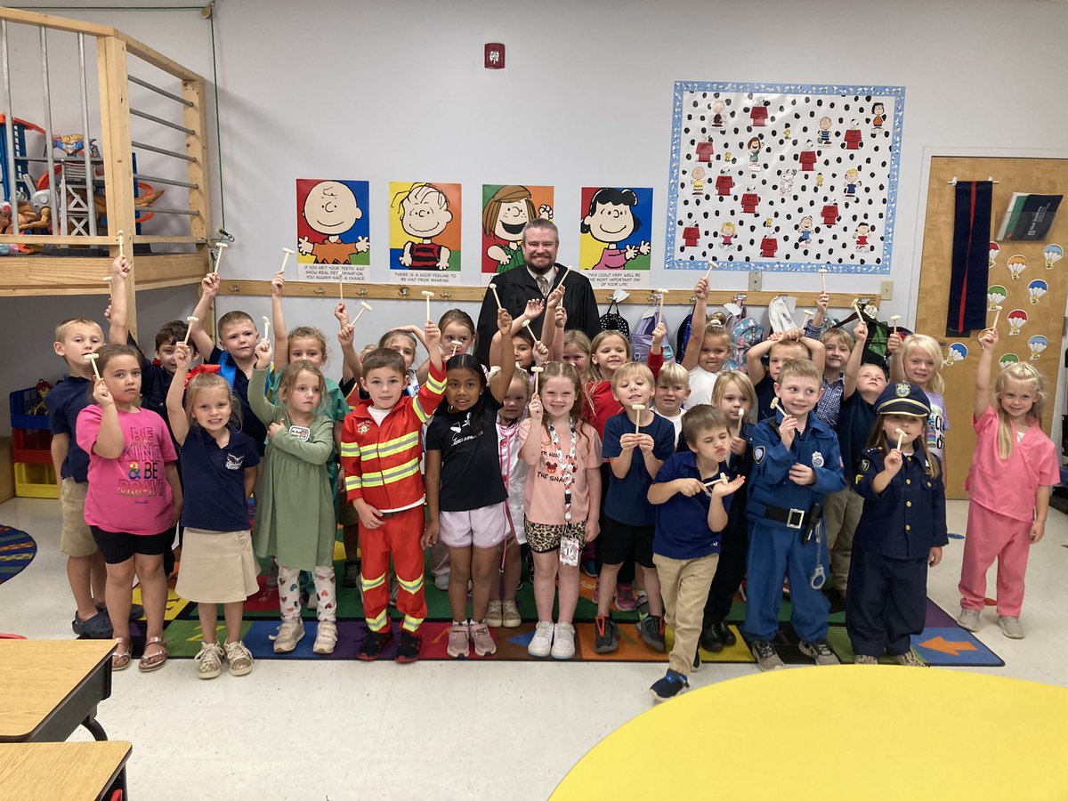 One of my favorite days of the year is kindergarten career day at Cornerstone Christian Academy!They have spontaneous questions, limitless energy, and some will confess on behalf of their parents to all kinds of traffic violations.  #mydekalb #mycherokee #CCAeagles #kindergarten