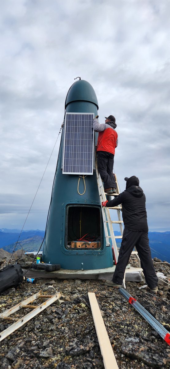 LastFrontHeli's tweet image. Our operations team spent a few weeks in the field in early September upgrading repeaters, installing remote cameras and making improvements to remote fueling caches. Later this Fall we will have further updates on pre-season preparations. More here: lastfrontierheli.com/news/