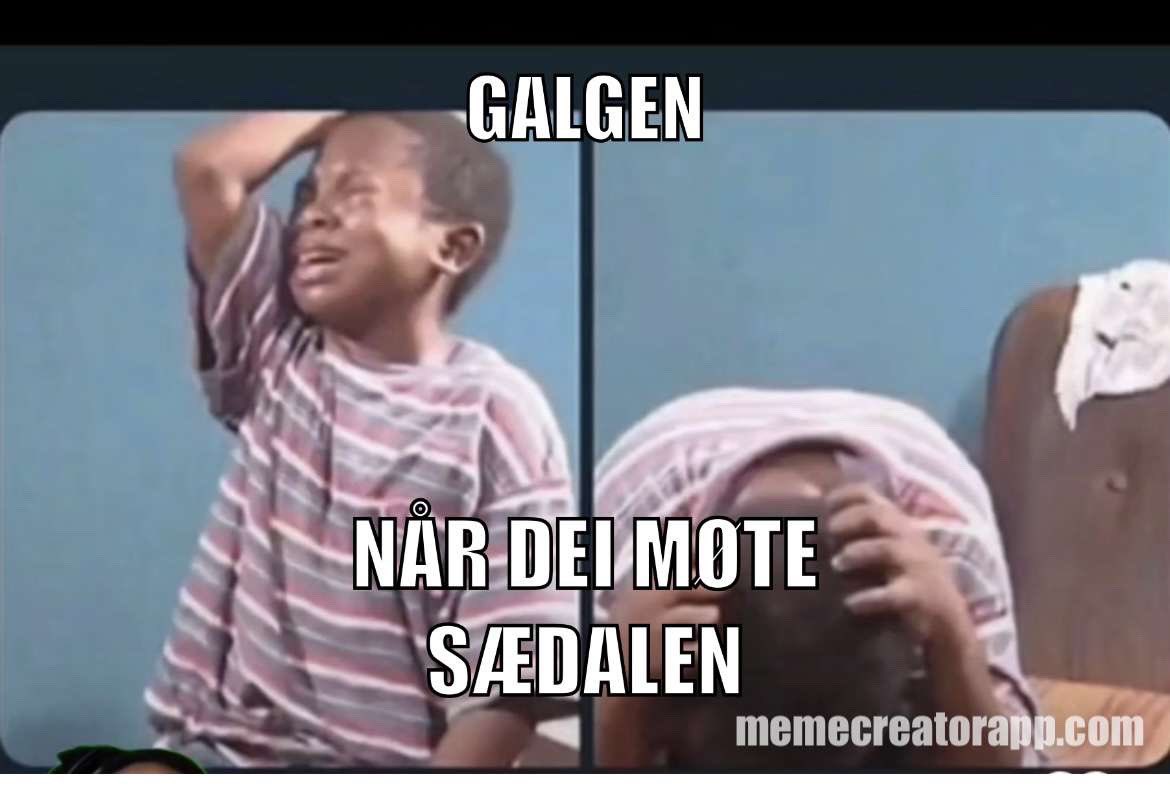 Etter vårsesongens kamp mot Galgen, valgte vi å gi bort to mål i starten. Denne muligheten tok ikke Galgen🔥 #KjørDaKara #DeiBleiSkikkeligSure #OktoberFest #KrysseErAlltidLedig