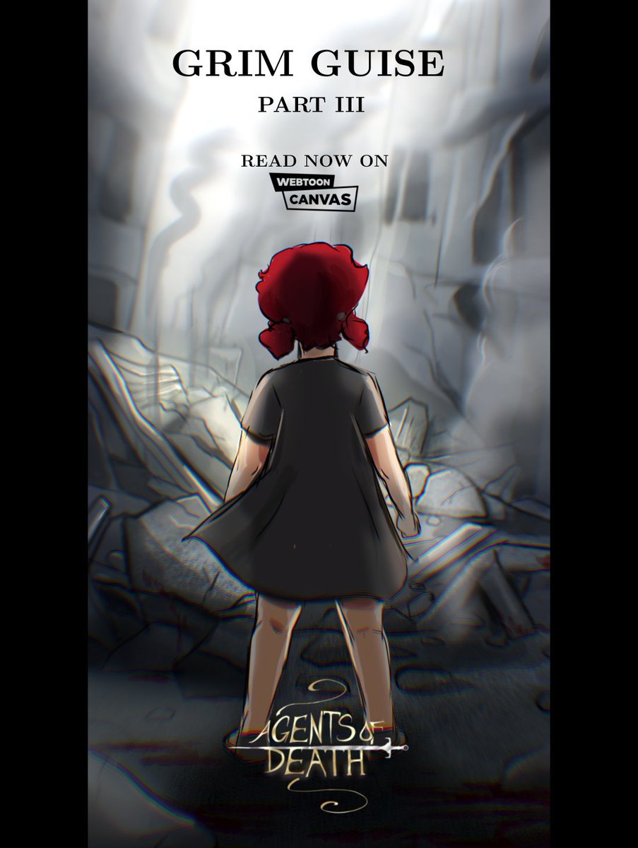 I forgot to schedule this post here 😭 which is fitting since this episode has to do with the concept of forgetting 🙃 
Check it out on Agents of Death on <a href="/webtooncanvas/">WEBTOON CANVAS</a> !