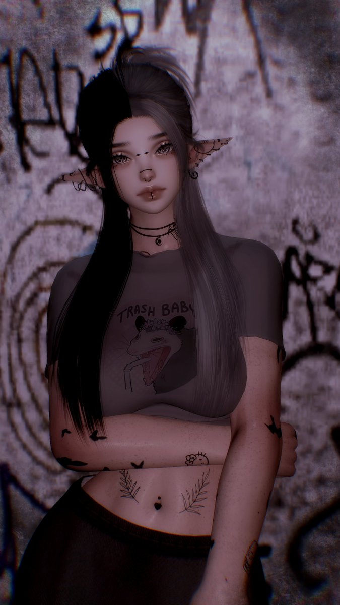 Awmeruki's tweet photo. ⚫️I'm a nightmare, I know what you mean by that
I can't wake up from all these scary dreams I have⚫️

#vivisculpts #renmods https://t.co/Pqsth9iiTF
