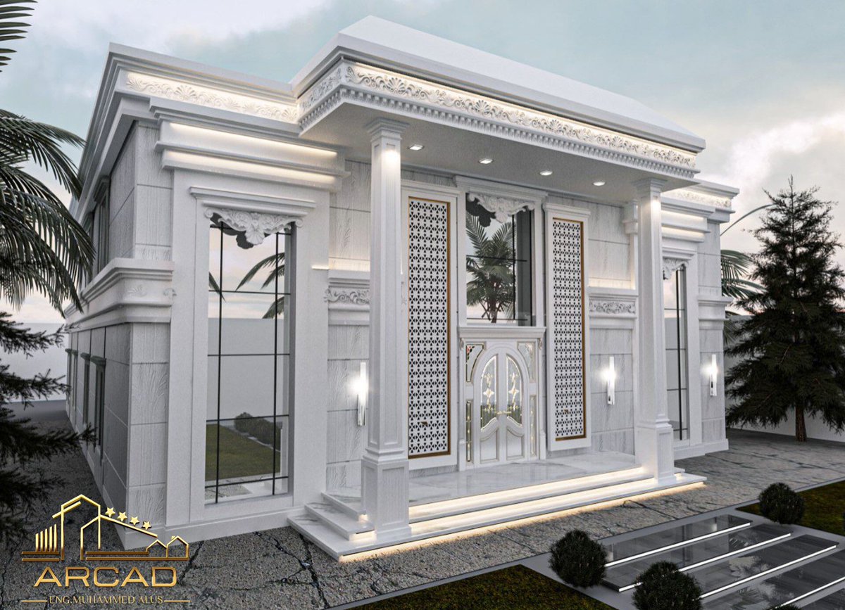 Arcadarch's tweet photo. @BLVVL88 جدة، السعودية
🏠 تصميم خارجي لفيلا بطابع كلاسيكي
🎯 مساحة: 420 م²
نقدم تصميمًا خارجيًا فاخرًا لفيلا كلاسيكية في جدة، يتميز بتفاصيل زخرفية راقية وتناسق مثالي مع المحيط السكني. 
📩 للتواصل:
البريد: ARCAD.firm@gmail.com
الهاتف: +905392014178 / +966539783129 https://t.co/tphidciNrp