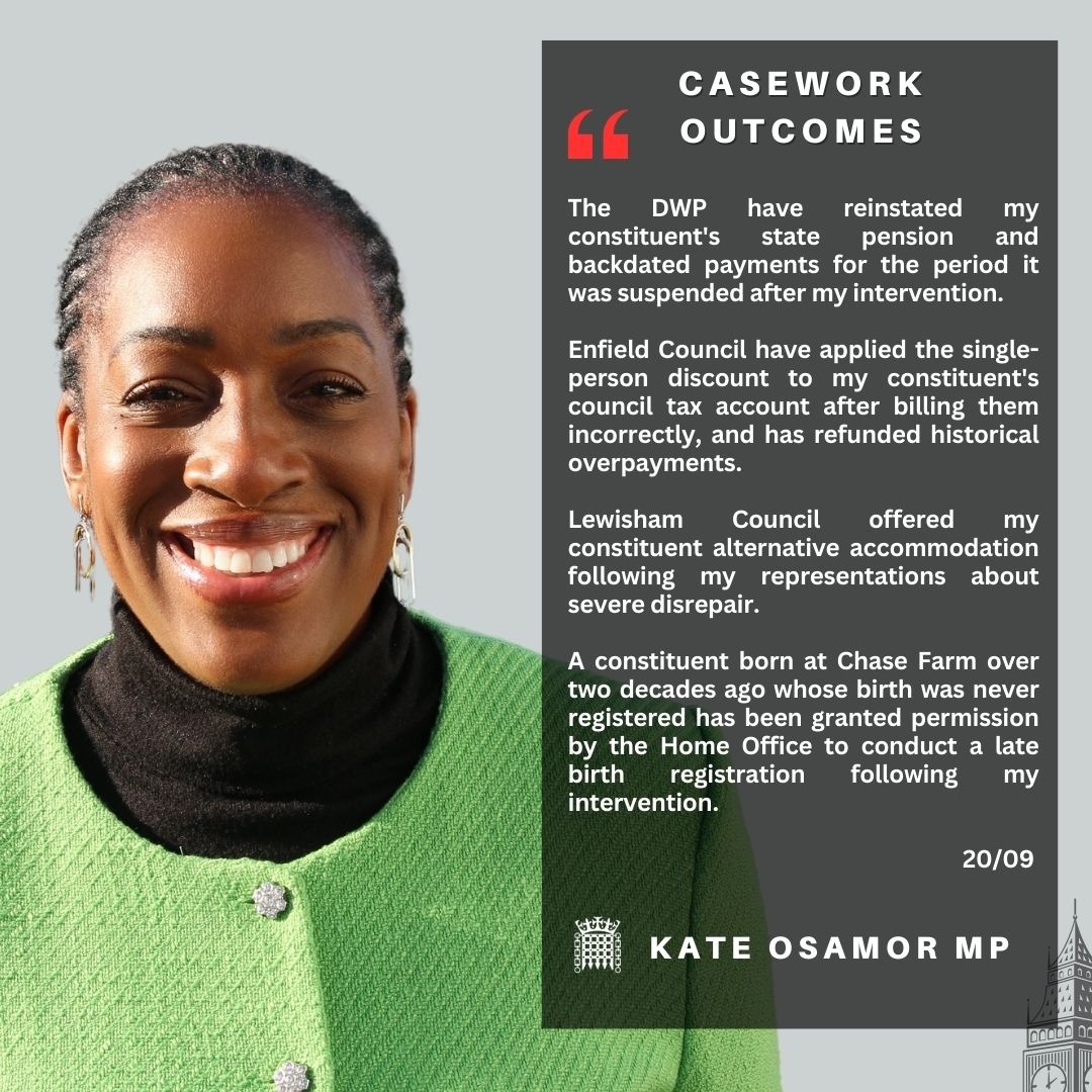 It's been another productive week handling casework for constituents who reached out with a variety of concerns. I'm always glad to offer assistance where I can and I'm pleased to report several positive outcomes this week.
#representation 
#Politics