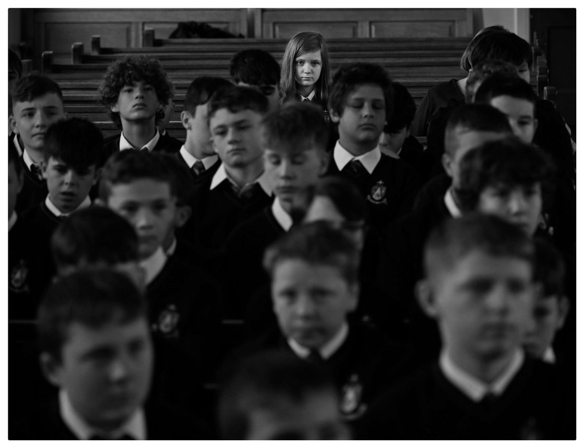 Ray Ryan (@rayryanpics) on Twitter photo Delighted to win best photograph in the <a href="/local_ireland/">Local Ireland</a> awards.
Entitled Boys will be Boys.
A young girl sits tentatively at the back of the assembly in St. Jarlath’s college as female students enrol for first time in the schools 223 year history. <a href="/UKNikon/">Nikon UK & Ireland</a> <a href="/stjarlaths/">St Jarlath's College</a> #college Delighted to win best photograph in the <a href="/local_ireland/">Local Ireland</a> awards.
Entitled Boys will be Boys.
A young girl sits tentatively at the back of the assembly in St. Jarlath’s college as female students enrol for first time in the schools 223 year history. <a href="/UKNikon/">Nikon UK & Ireland</a> <a href="/stjarlaths/">St Jarlath's College</a> #college