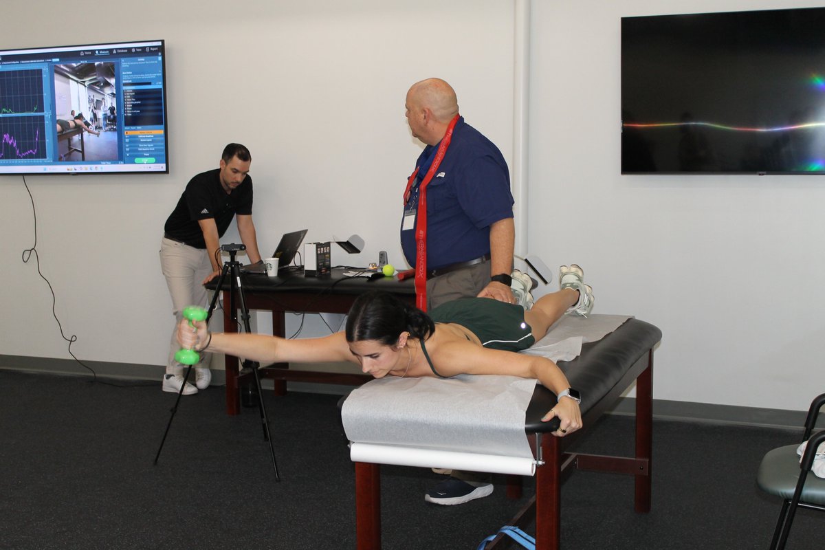 TulaneOrtho's tweet photo. Some Day 1 highlights from the @noraxonusa User Meeting included talks and interactive workshops from Dr. Phil Page and Michael Kiely. We appreciate you sharing your knowledge with us! #motionanalysis #usermeeting #neworleans #EMG https://t.co/2BHYNHfEWS
