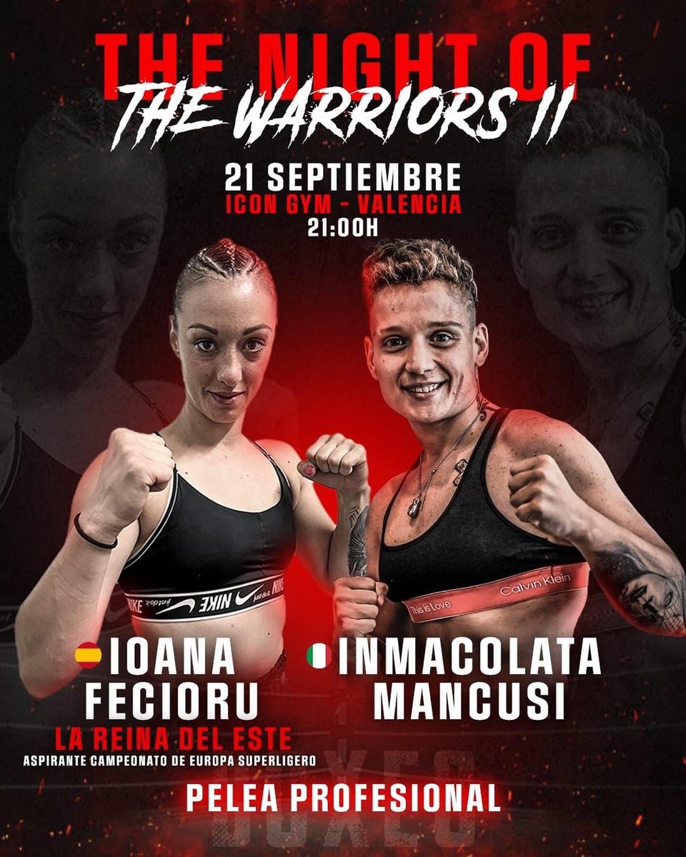 KOBoxing2016's tweet photo. ¡EN PESO!
- Ioana Fecioru “La Reina del Este”: 63,300 kgs
- Inmaculada Mancusi: 62,800kgs

Mañana toca “Reinar”…

#Boxeo #BoxeoInternacional #BoxeoProfesional #Boxea #TsuBoxTeam #KOBoxing #LaReinaDelEste https://t.co/IwSDXQgae0