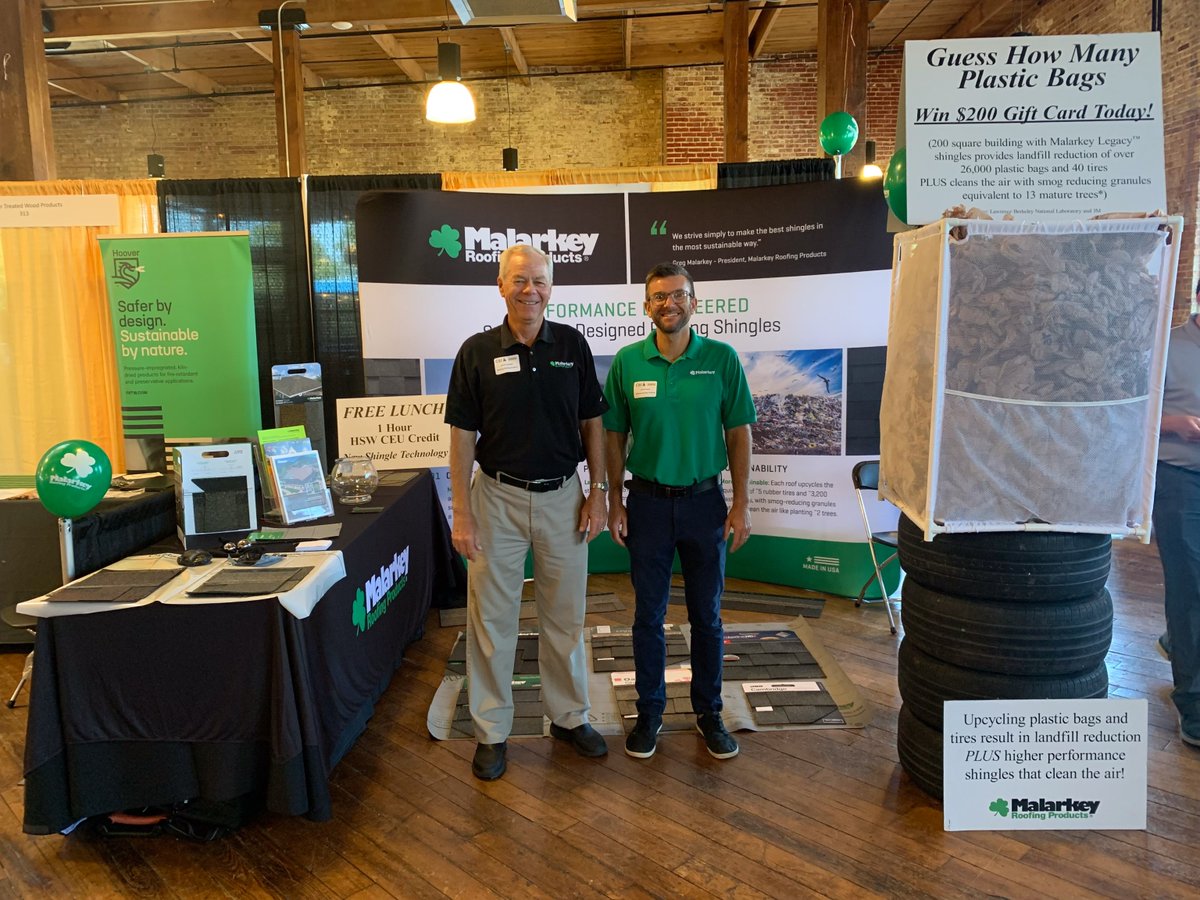 MalarkeyRoofing's tweet photo. Our Indy Team had a fantastic time yesterday at the @CSI_Indy Trade Show in Indianapolis! It was great connecting with so many industry professionals and showcasing what we do best. Thanks to everyone who stopped by - We're already looking forward to the next one!
#IndianaEvents https://t.co/X3oXNfSr7e