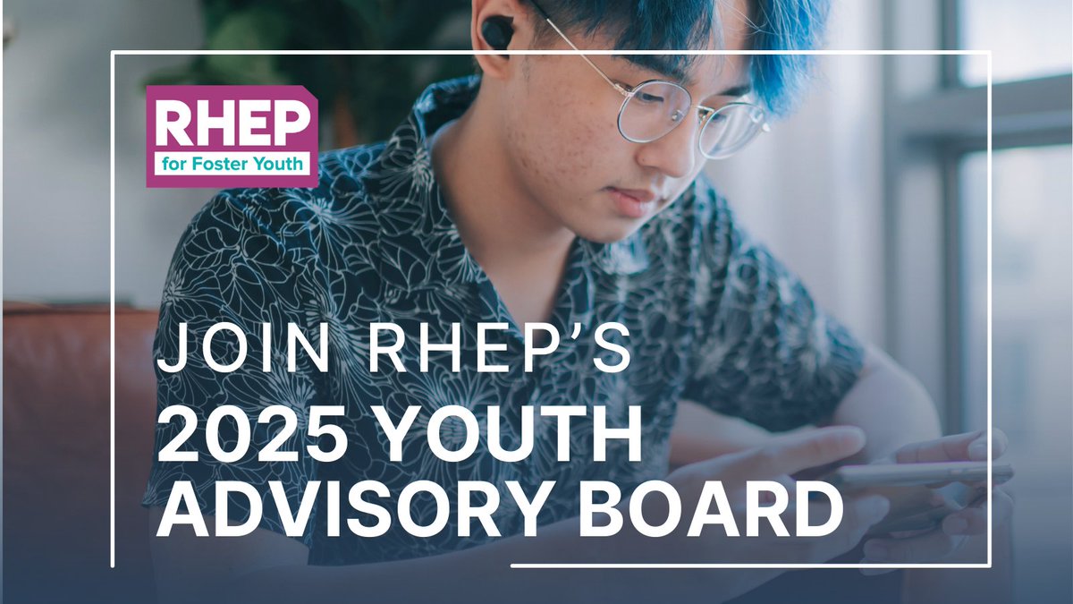 RHEP_CA's tweet photo. The Reproductive Health Equity Project for Foster Youth is seeking advocates to join the 2025 Youth Advisory Board (YAB). YAB members receive $27/hr for this remote role. See details &amp; apply at the link: https://t.co/qBZemnQ9wc https://t.co/Jvkxwu4YIQ