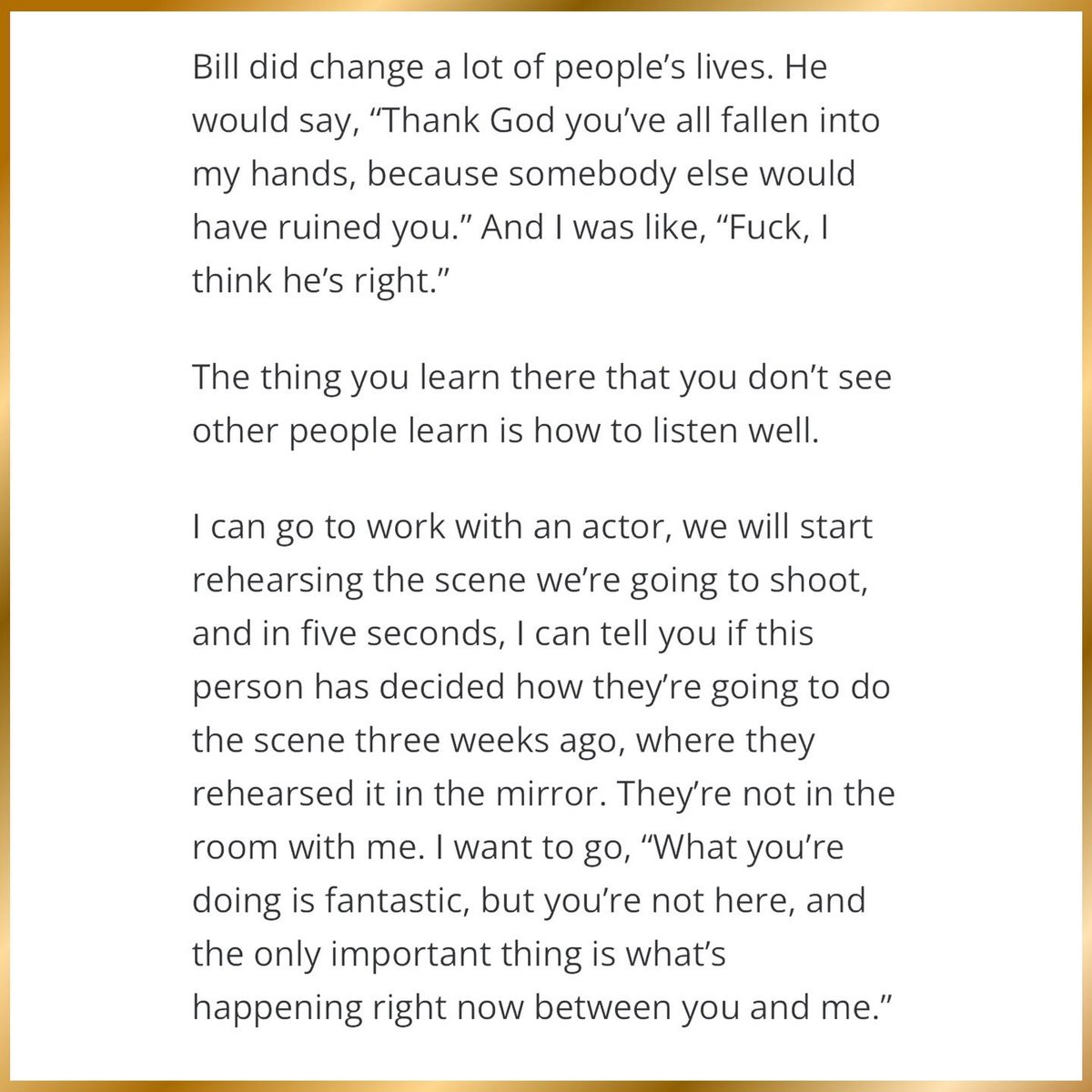 William Esper Studio tweet media