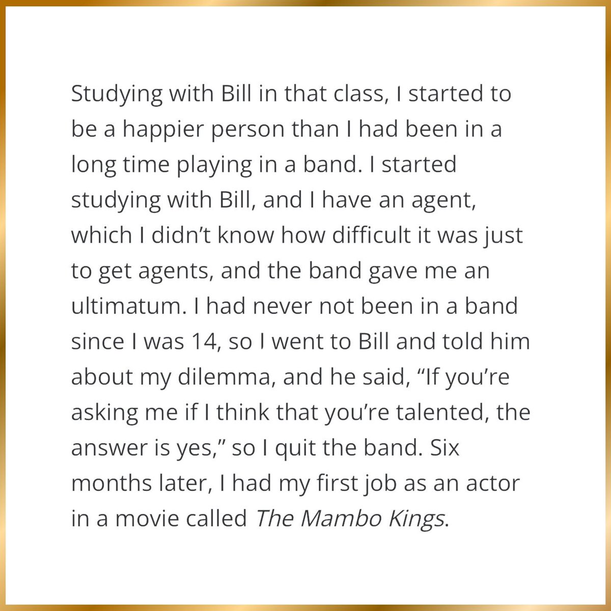 William Esper Studio tweet media